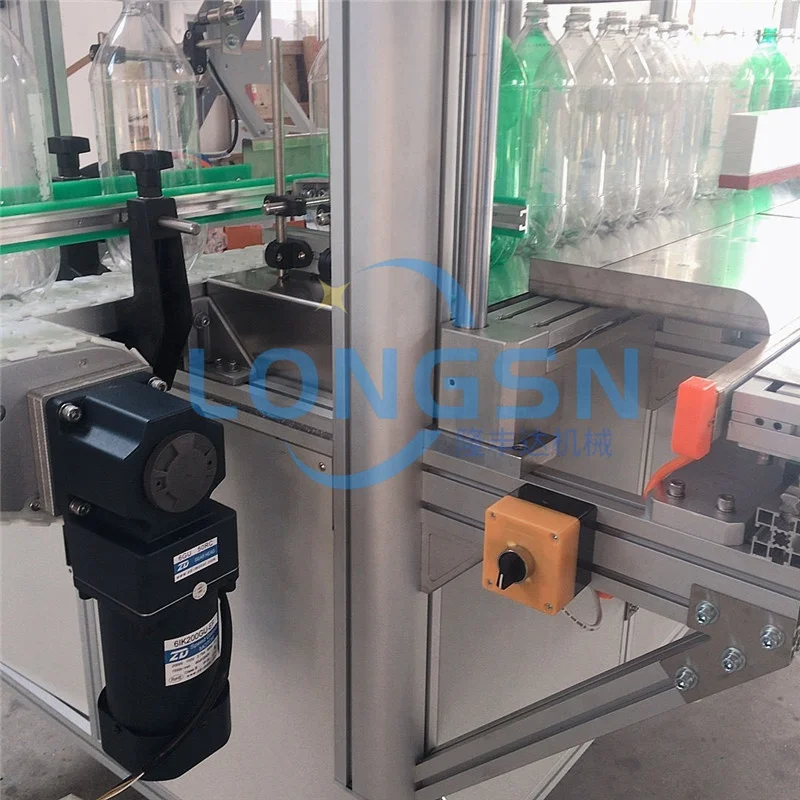 Automatic film packer for pet bottles empty plastic PET bottle bagging packing machine
