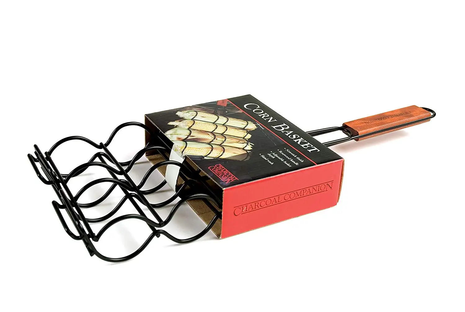 grill basket Kitchen Stainless Steel Heavy Duty Metal Barbecue Stainless Steel Corn Grilling Basket