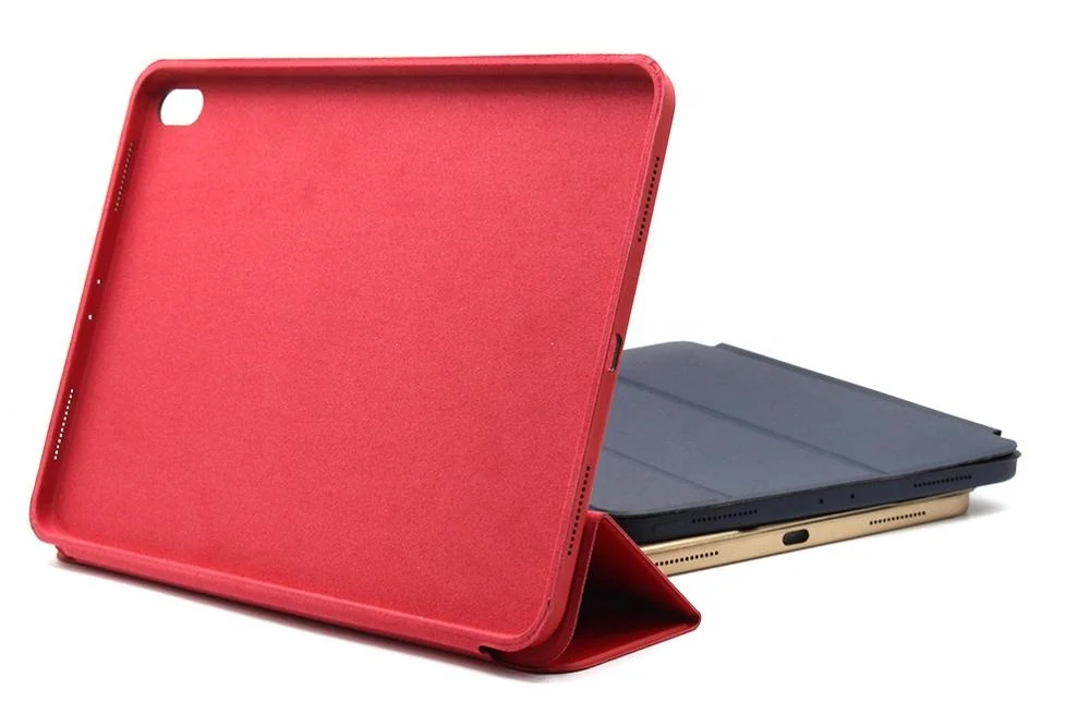 
2020 New Product Obastyle Custom Three Folding Shockproof PU Leather Tablet Cover Case for iPad 
