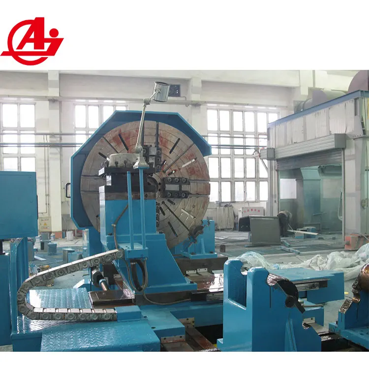 ANYANG CKH61200 16 т тяжелых ЧПУ резки с подачи бар