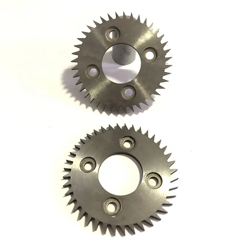 Tungsten Carbide tip vertical cutting blades all kinds with tungsten carbide non - standard blades