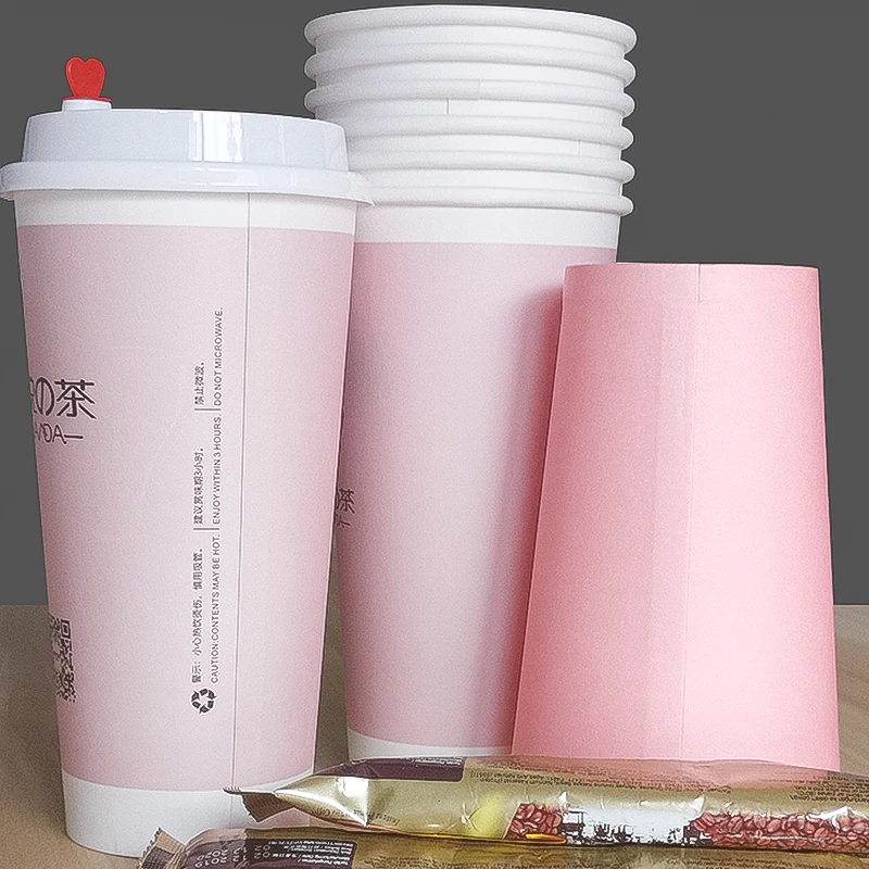Disposable Single wall Christmas cold beverage Paper cup with lid Eco friendly Paper Coffee cups 8oz 12oz 14oz 16oz 22oz