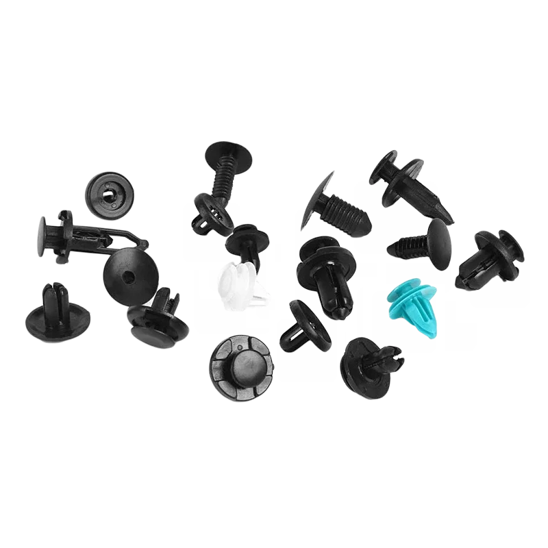 360PCS automobile hybrid fastener bumper fender door plate rivet retainer clamp-push type engine hood fender fastener