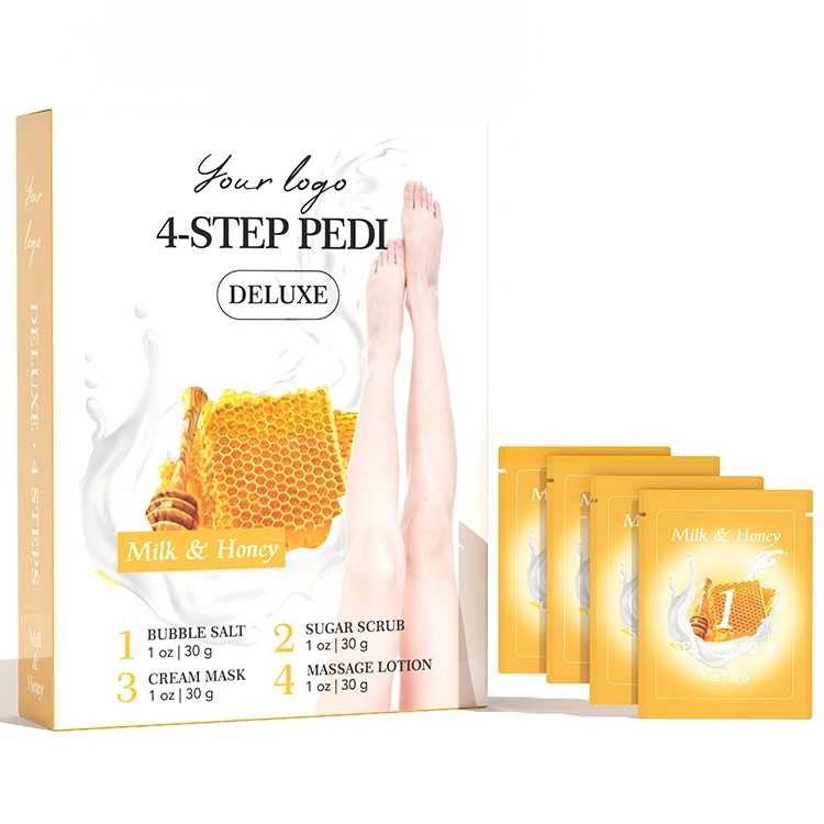 Professional Grade Deluxe Foot Spa Products Manucure Pedicure Kit In A Box 4 In 1 Kit De Manicura Manicure Pedicure Set