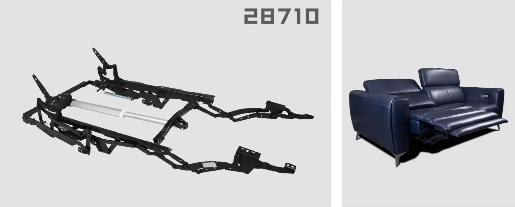 Recliner Mechanism Adjustable Modern Electric Power Wood To Floor Style Sofa Chair 28718