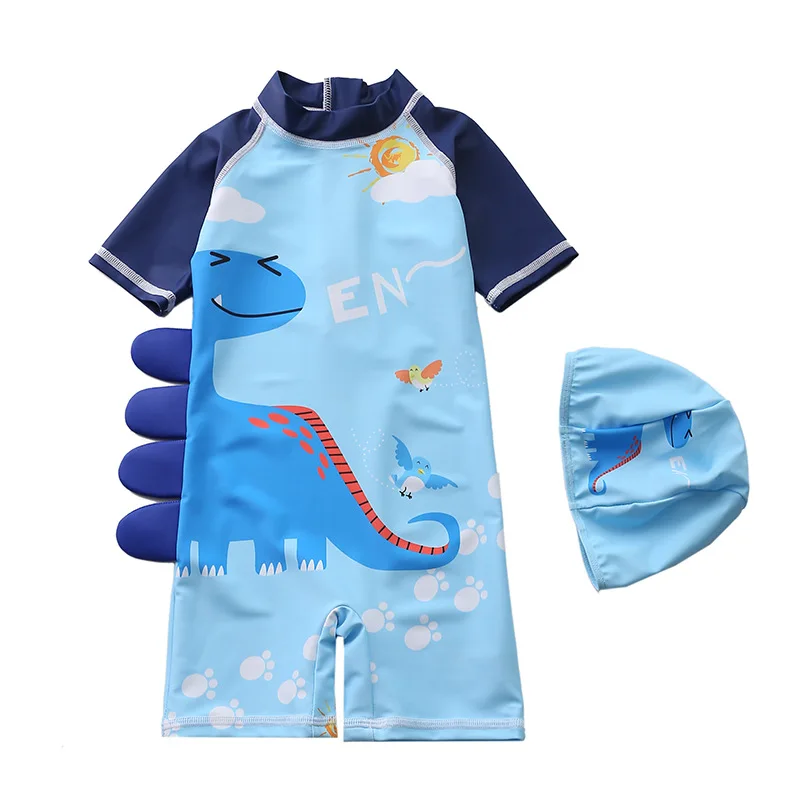 Wholesale Fashion Kids Swimsuit European Kids Swimwear For Boys Kids One Piece Swimwear
