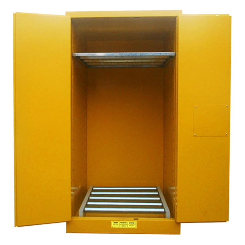 ZOYET вертикальные 200L барабанные шкафы безопасности для хранения масляных барабанов