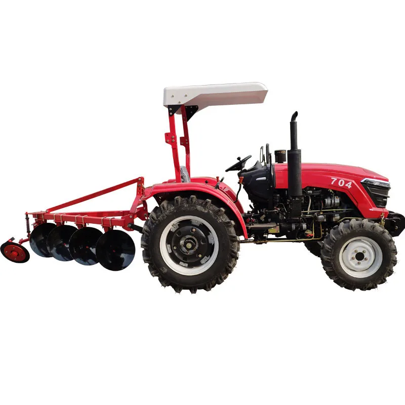 Disc Plow 15 25 35hp Mini Farm Tractor Disc Plow 3 Point Hitch Breaking Plow Plough Machine For Sale