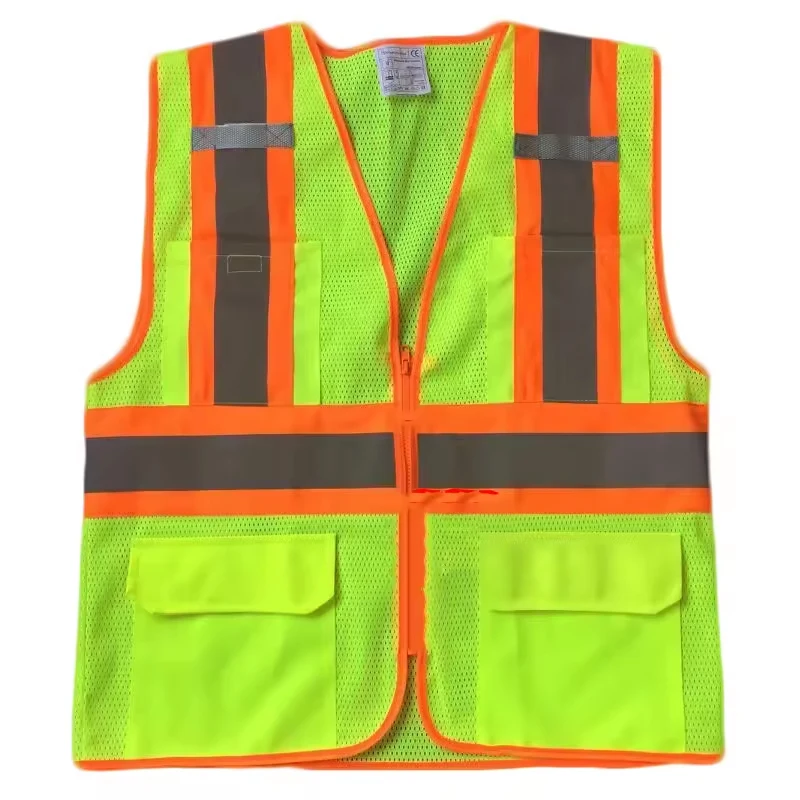 Hi vis Workwear Bau bekleidung Sicherheit Geologo Nacht reiten Radfahren Reflektierende Wester