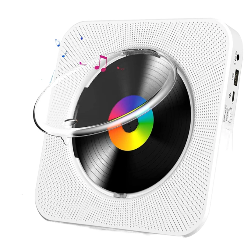 New Cd Player Portable Rechargeable Kpop Bt 5.0 Hifi Sound Speaker 4000Mah Rechargeable Kpop Music Player with Remote Control