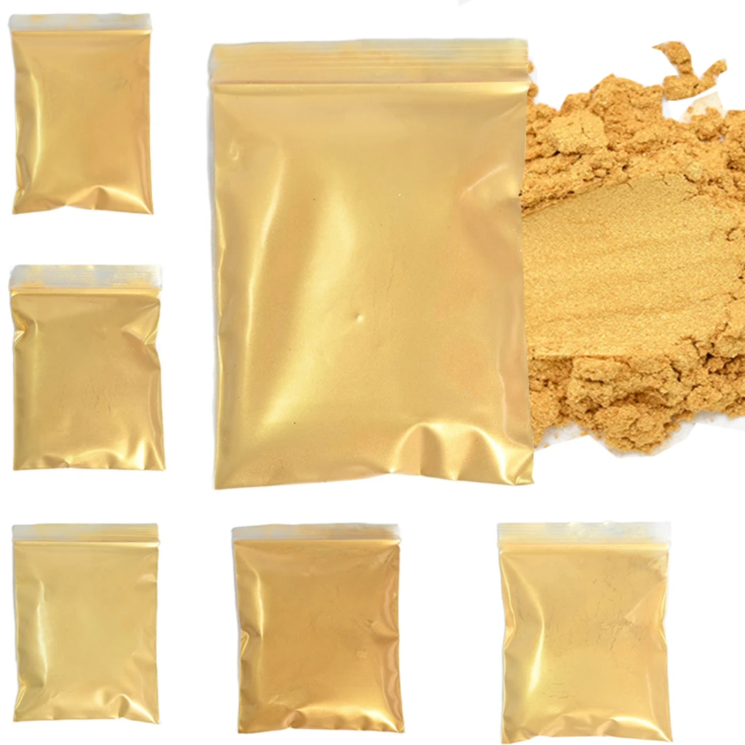 Gold mica powder Pearl pigment for paint