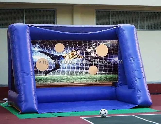Inflatable Hockey Slap Shot,Inflatable soccer ball shot,Inflatable Sport Games For Sale