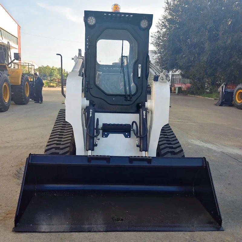 TOSH Track Loader Construction Machinery Wheeled Mini Skid Steer Loader Power