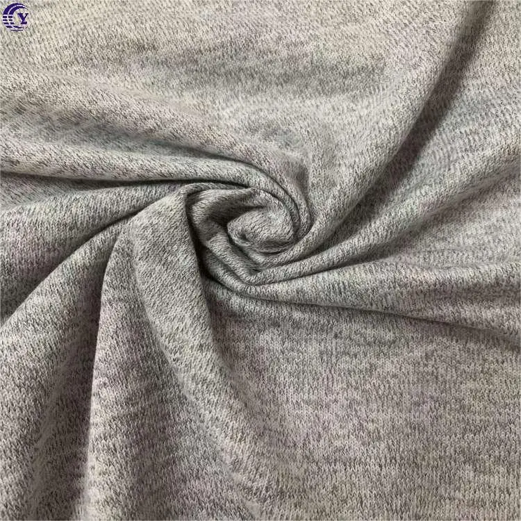 Chenyu the High quality Sales of fashion, comfortable, leisure, environmental protection,poly/span melange fake cashmere fabric