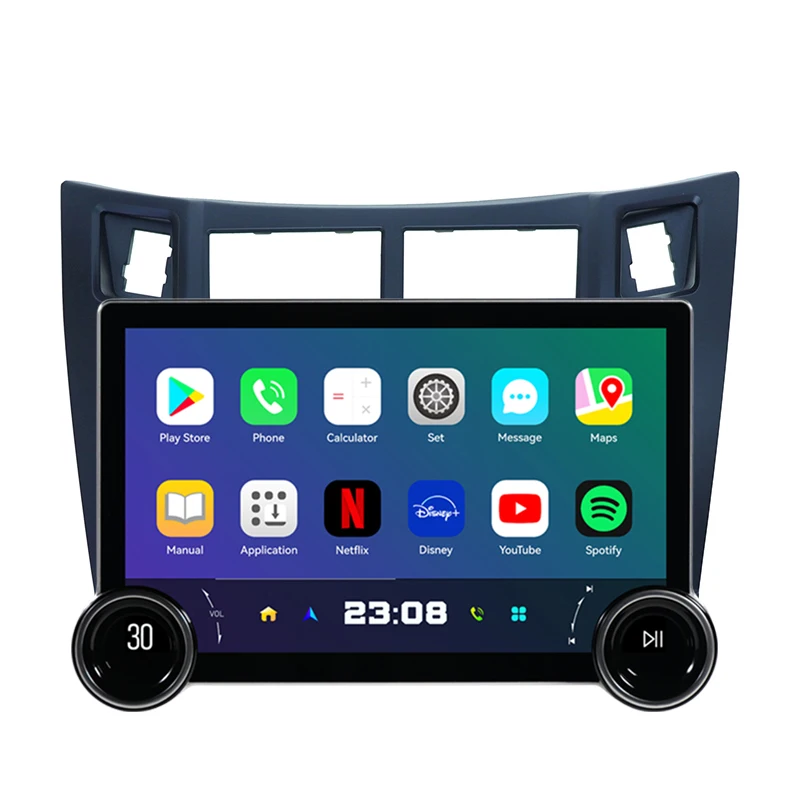 11.5 inch Android 12 Car Stereo For Toyota Yaris Car Radio Autoradio Carplay Android Auto GPS Hifi Audio RDS