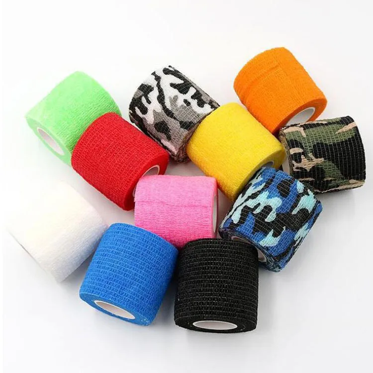 Повязка для первой помощи для спорта и медицинского применения эластичная когезионная повязка