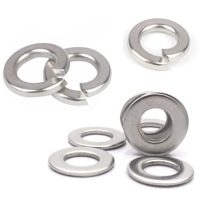 Factory wholesale Zinc Plated DIN125 Washers Stainless Steel  304 316 Black Oxide Thin Shim Flat Washers