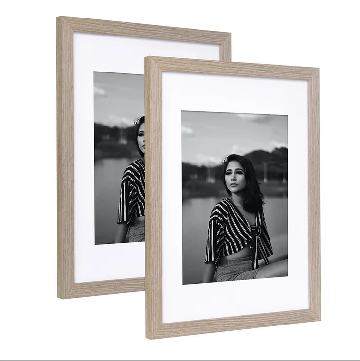 OEM Modern Photo Frame Gallery  8x10 11x14 16x20 20x24 24x32 inches Picture Frame Wood for Wall and Table