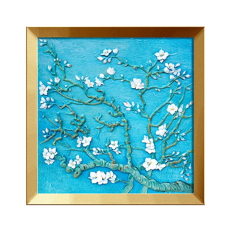 Funny Drawing Flower Van Gogh Gifts For Kids Class Art DIY Art Drawing Painting Handmade