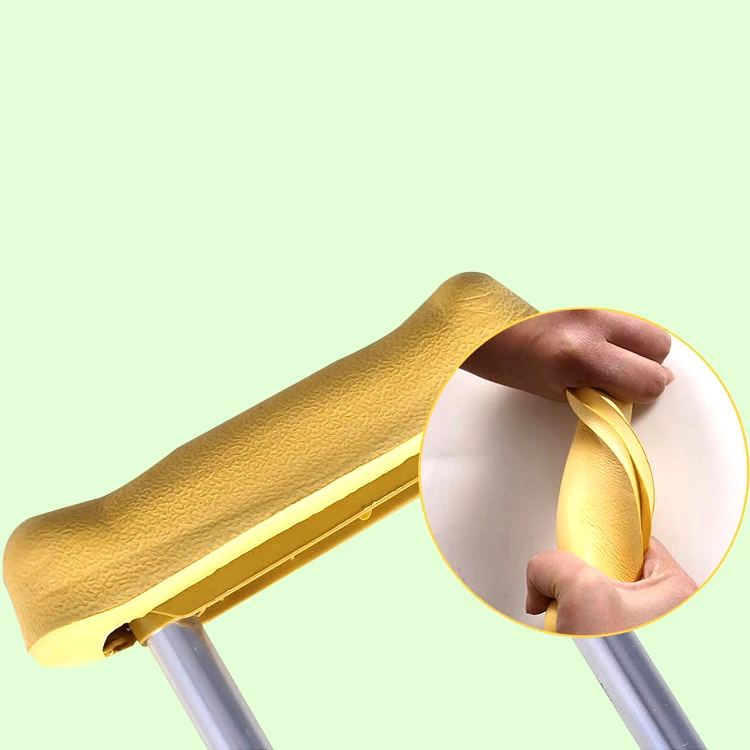 Hot Sale Manufacturer Medical Aluminum Arm Crutch Disabled Axillary Armpit Underarm Crutch Types Price