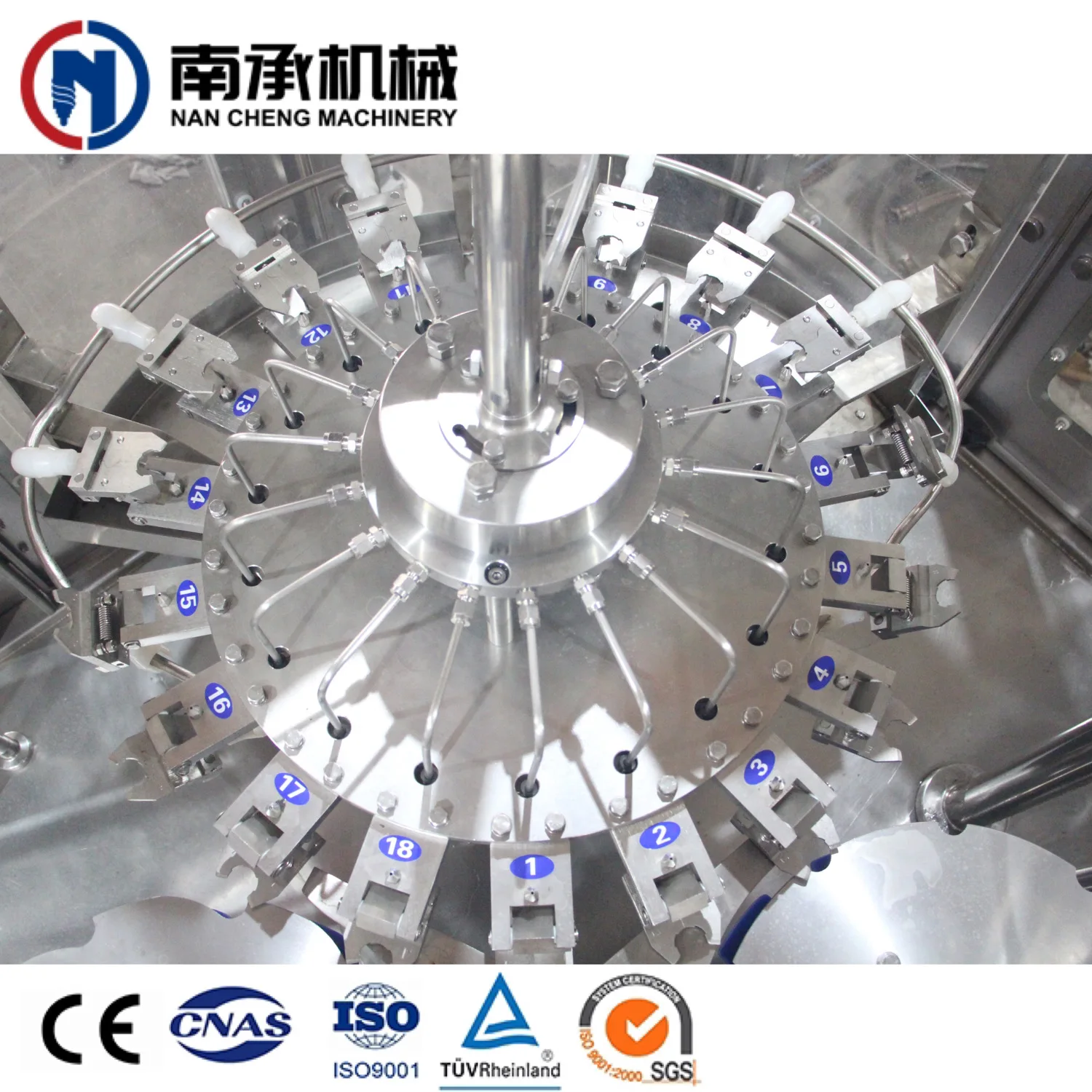Price automatic plastic bottle sparkling soda water beverage filling production line / carbonated soft drink bottling machine