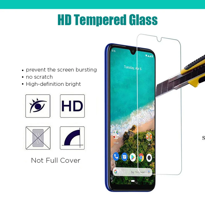 2.5D Anti-Scratch Screen Protector Phone Tempered Glass For Redmi note 11 11S 10 Pro+ Max