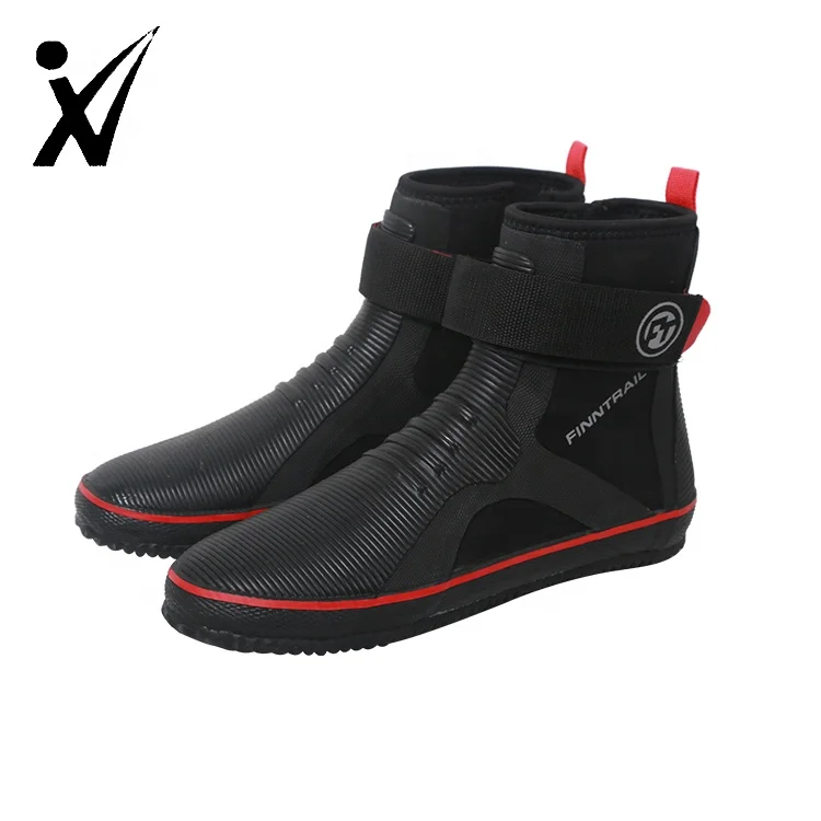 Factory Wholesale  Waterproof OEM Customized Vulcanized Shoes 5mm Water Sports Beach Volleyball Scuba  Surfing Diving Boots