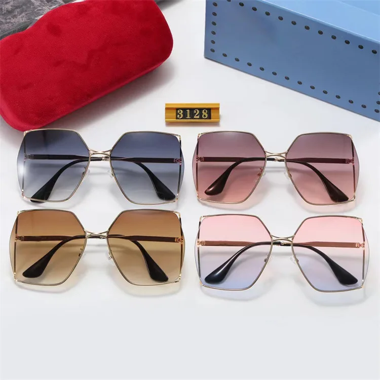 High quality designer sunglasses women men luxury brands oversized sunglasses