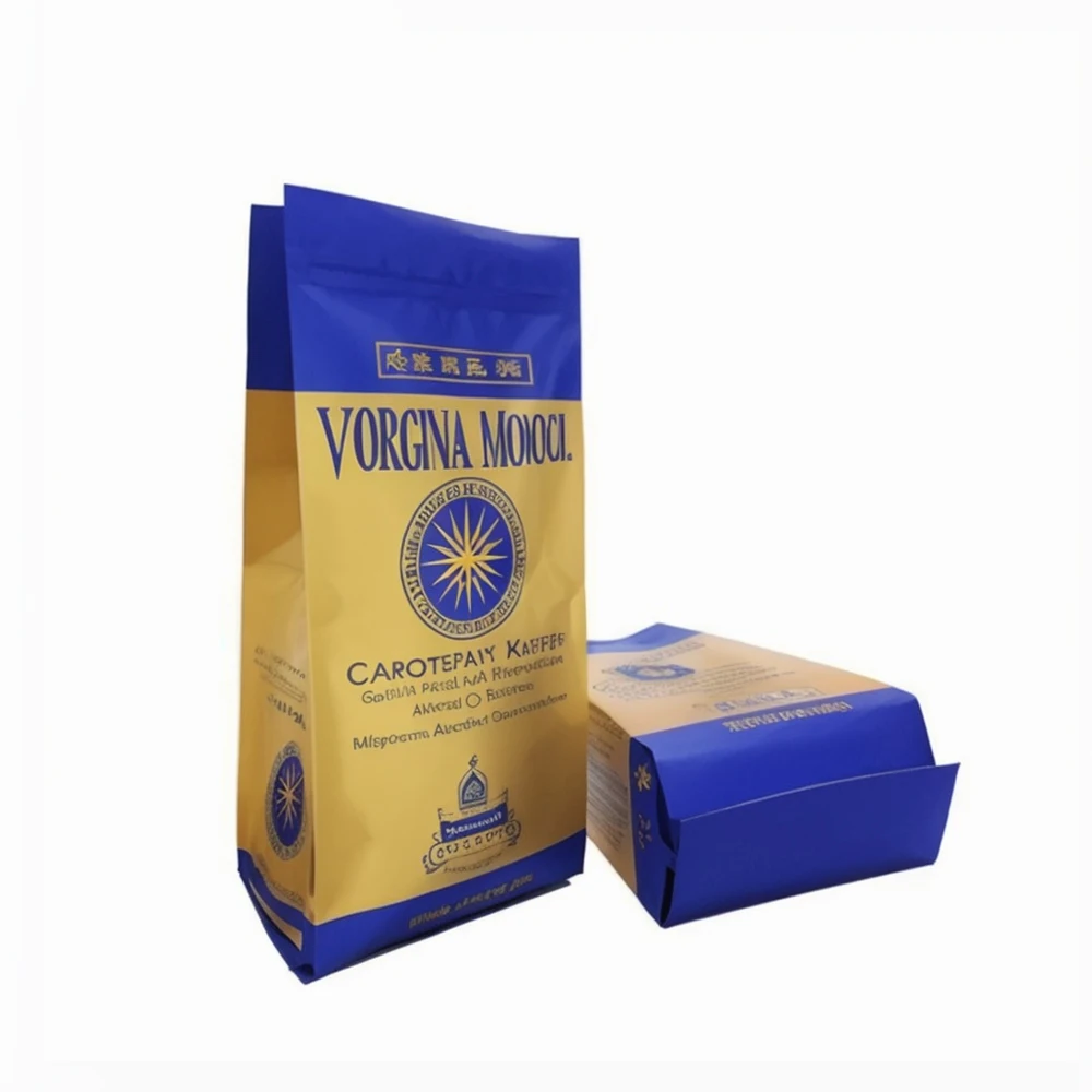 250g 340g 500g 1kg 10000g 2.5kg Side Gusset Aluminum Foil Coffee Bean Bag Packaging Bolsas Para Empaque De Cafe With Valve