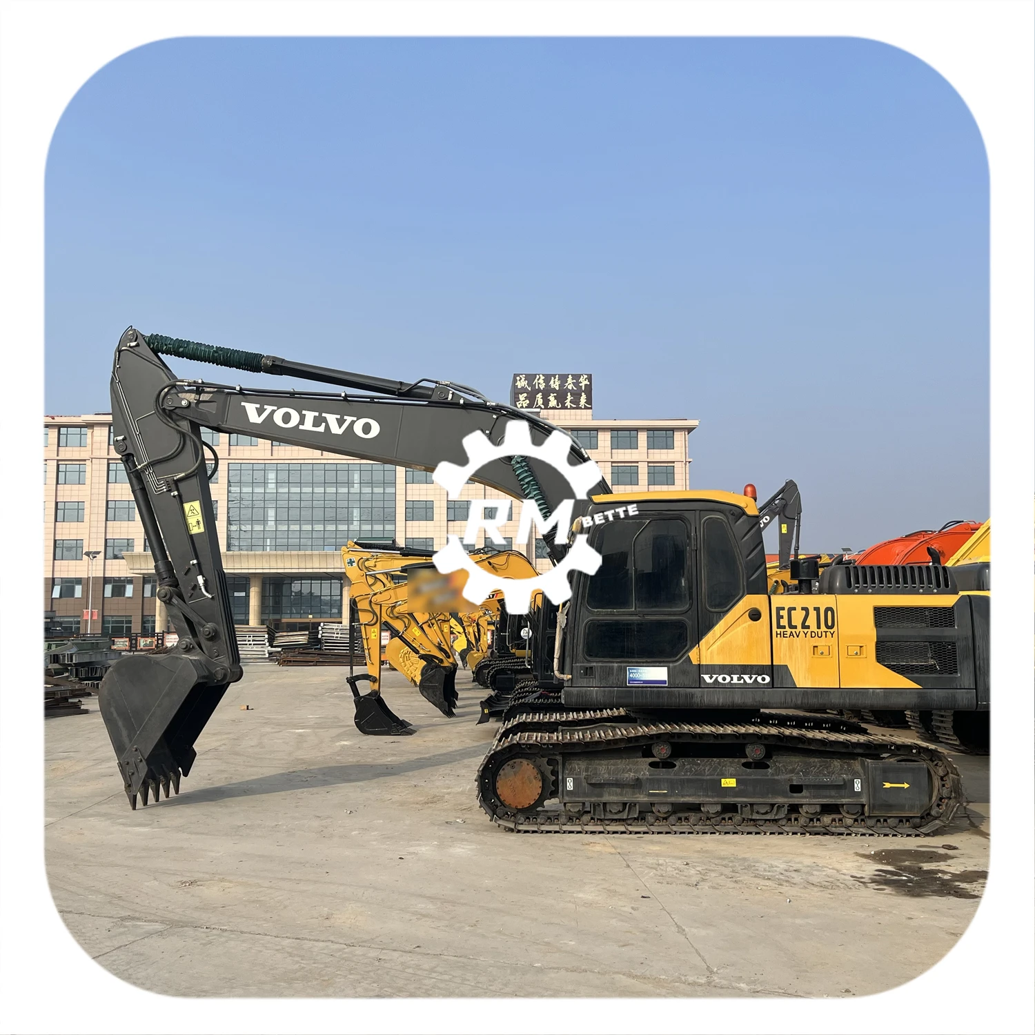 Volvo Excavetors used volvo210 volvo210d with good condition 21tons in stock used excavators volvo 210 volvo 210d for sale