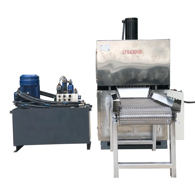 E.P CE Certified Full Automatic Professional Best Selling Hookah Hydraulic Cube Shisha Charcoal Coal Briquette Press Machine