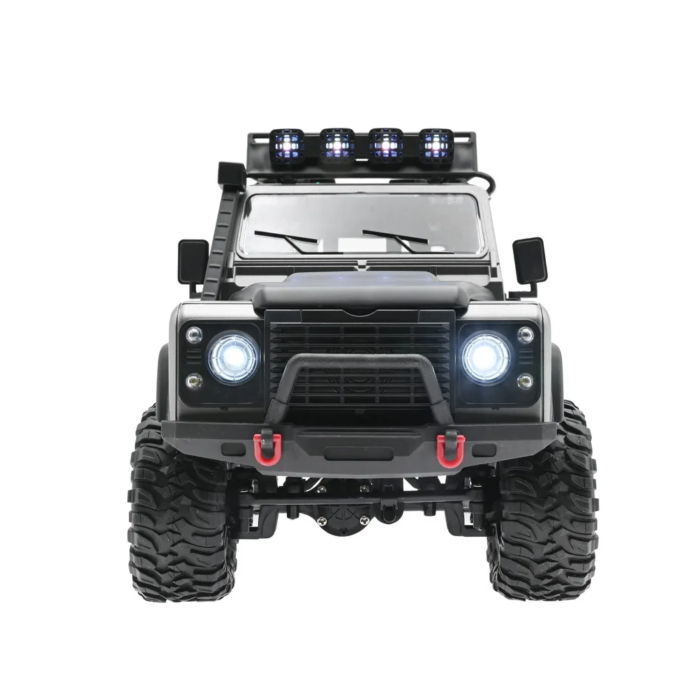 2023 лидер FY003-5A Радиоуправляемый автомобиль 4WD 1:12 2 4 г полномасштабное восхождение внедорожник Модель со светодиодными огнями пульт дистанционного управления игрушки