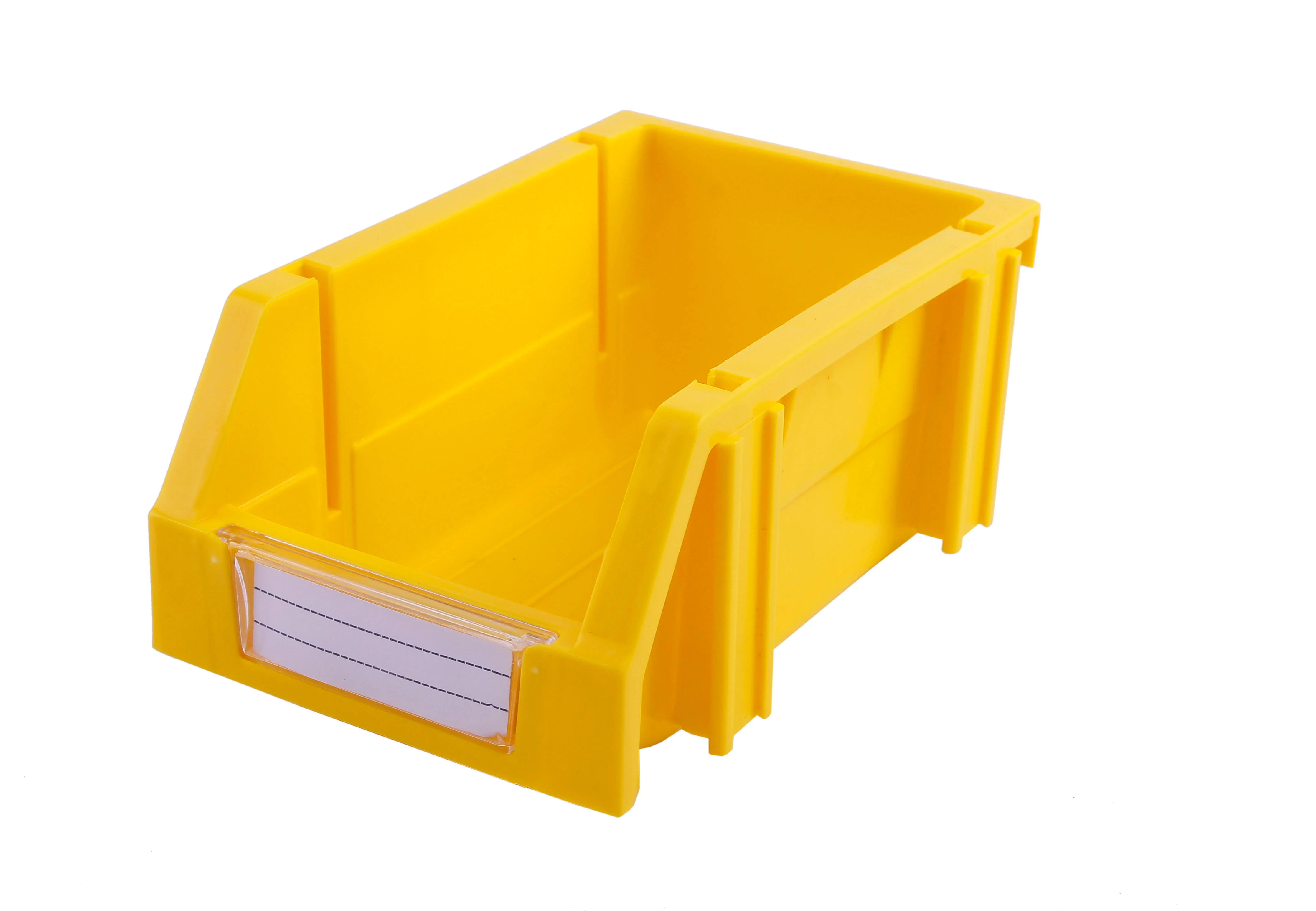 Plastic storage organizer crate tools pp storage bin industrial workbench plastic stacable shelf bin