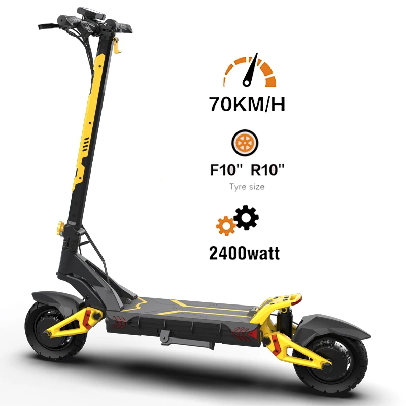 Unicool Vdm-10 Unigogo G3 Pro  3200w 52v23 Ah Chinese Battery Auto 2 Motos Chargeable Freestyle Deck Scooter