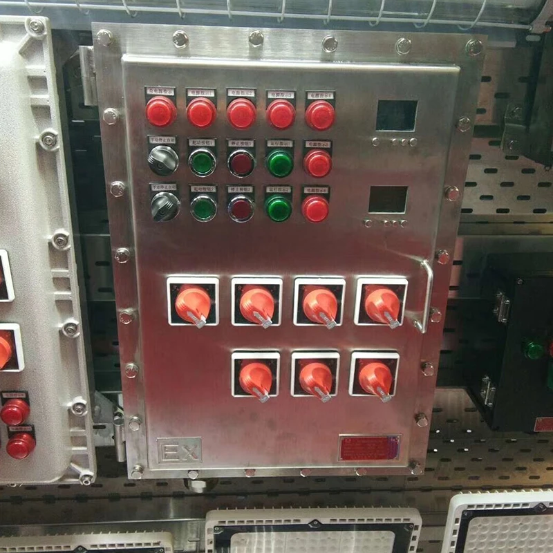 IP65 Outdoor Carbon Steel Waterproof Aluminum Wall Cabinet Shell Stainless Steel Distribution Box