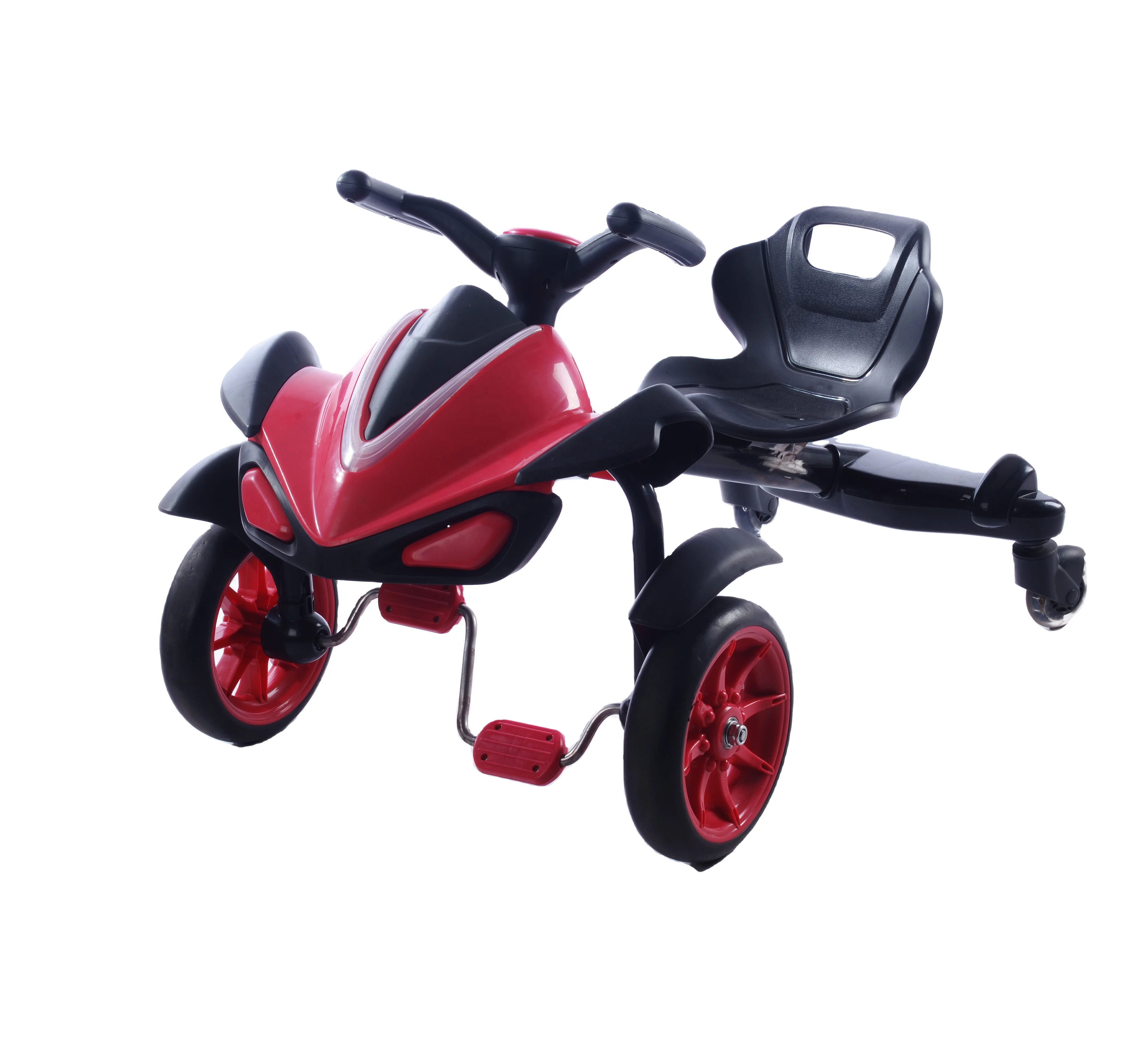 kids Drift Car Pedal Four-wheel With Music Lights Silent Flash Wheel Square Scooter Children Buggy