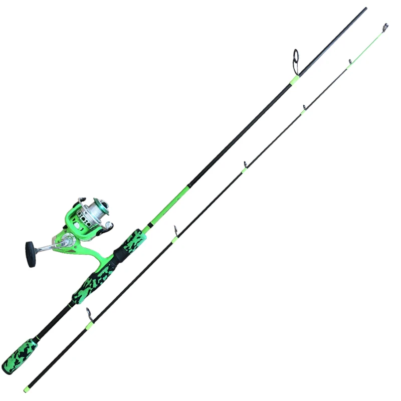 Factory Spinning casting lure fishing rod and reel combo set fishing Kit fishing rod with reel pesca