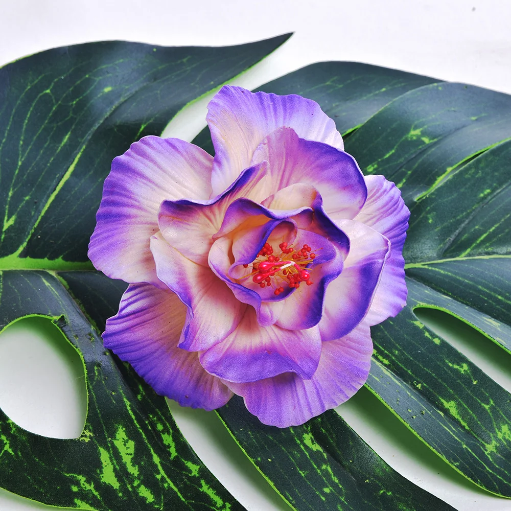 Wholesale Hawaiian EVA Foam Multilayer Hibiscus Hair Pick Flower Fashion for Store Home Decoration