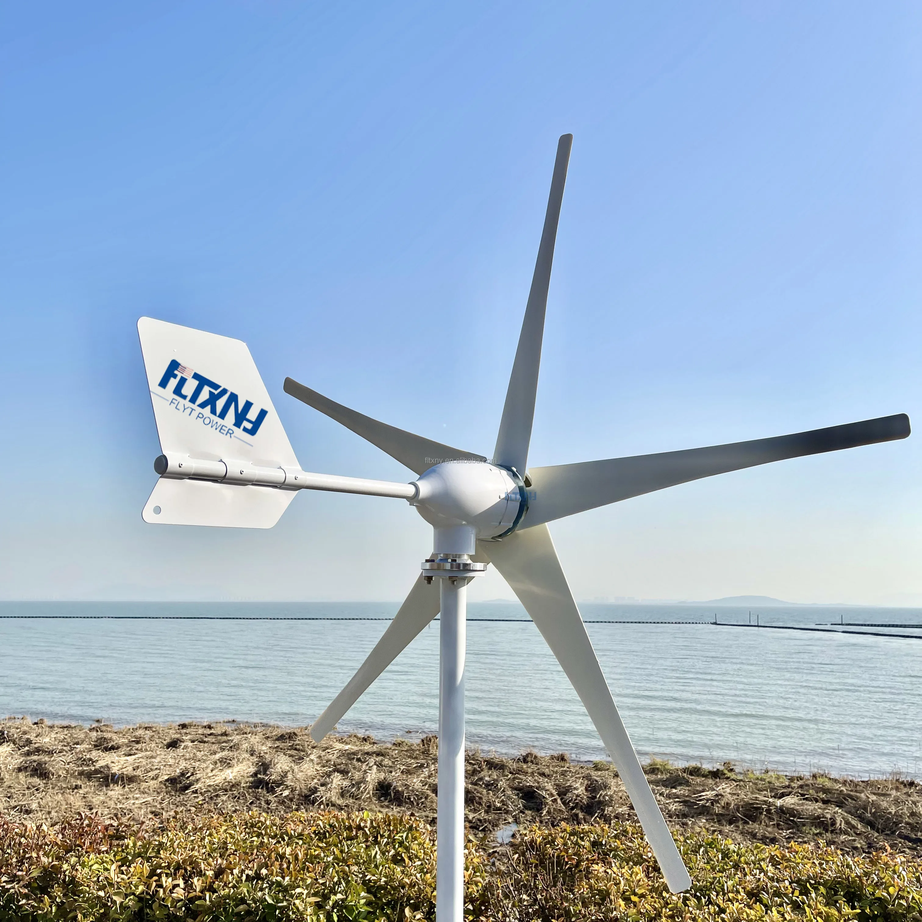 1.5KW 48 Вольт ветровой турбины горячая Распродажа 1500W 96V горизонтальная ветровая Динамо цена 1250 мм лезвия ветряные генераторы 220 В 380 для дома