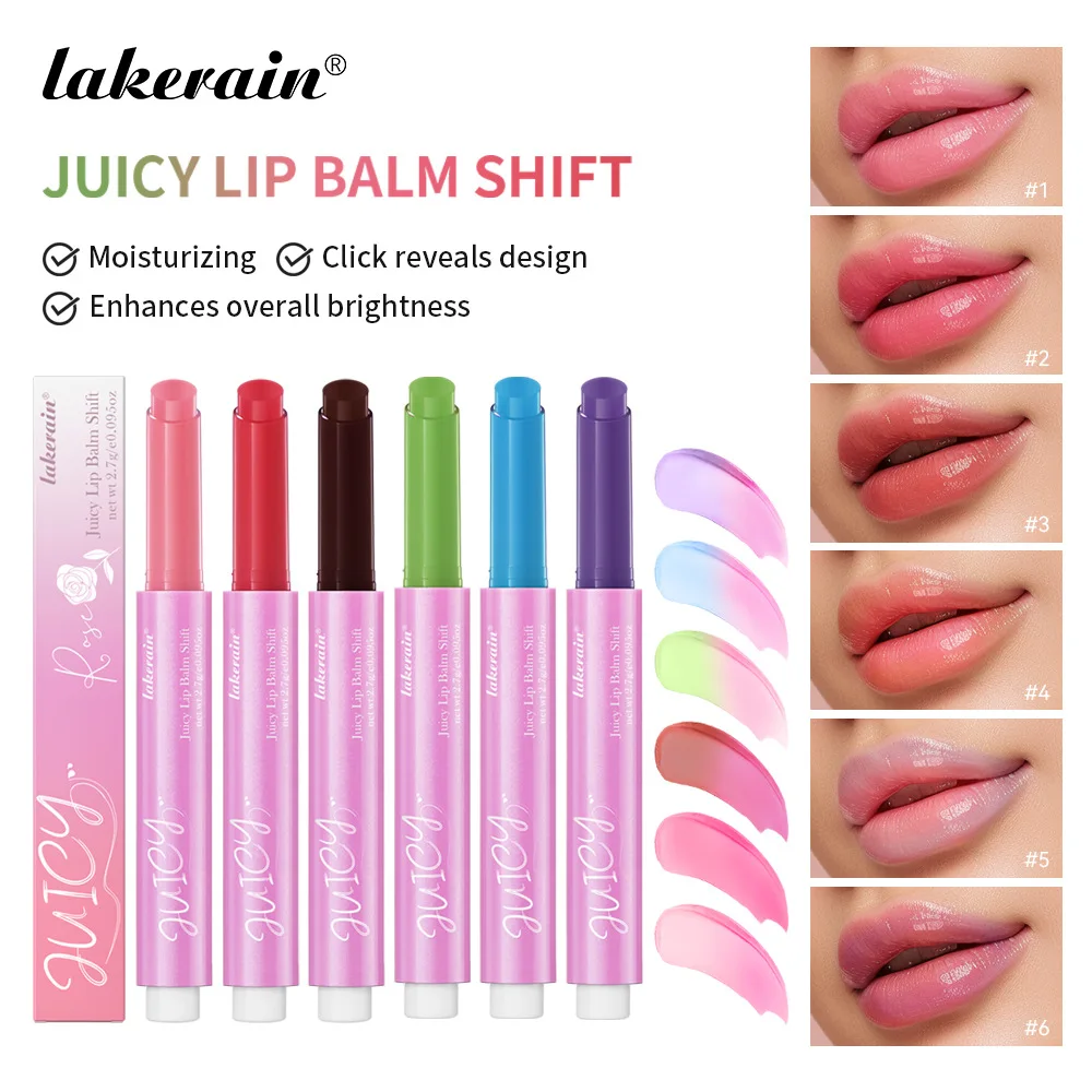 Cross border Lakerain Juicy Color Changing lipstick Moisturizing Color Changing Lipstick lipstick