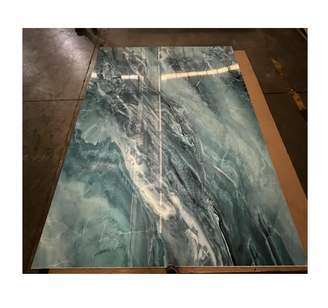 Flexible marble carbon slate rock board composite panel boards marble tile placa de roca de carbono carbon slate thin slab