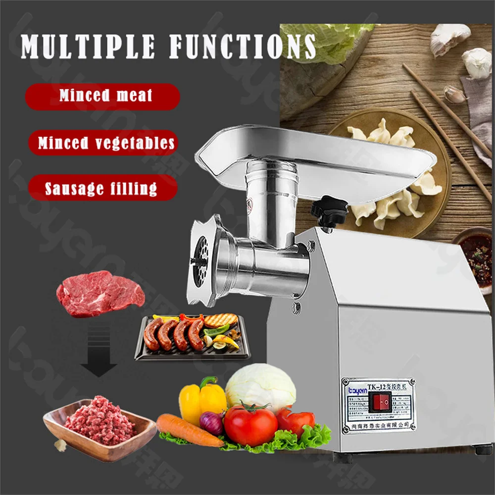 TK12 type mince meat machine meat chopper commercial electric meat grinder