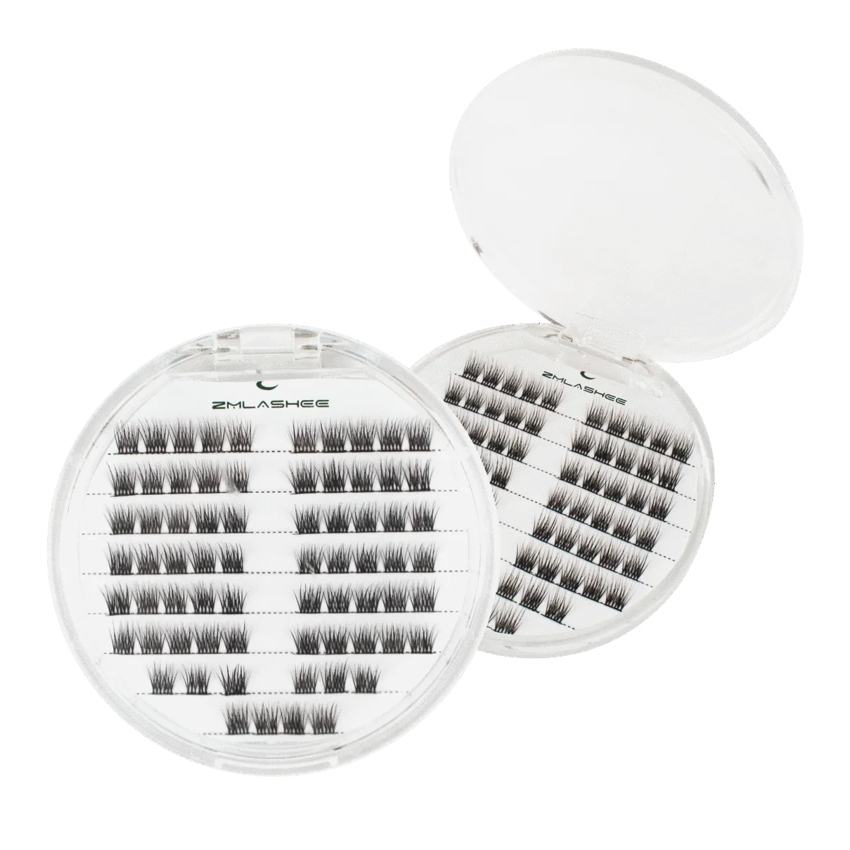 newest diy eyelash extension 3d effect glue bond diy at home eyelash lash cluster eyelash pre cut segment lash diy