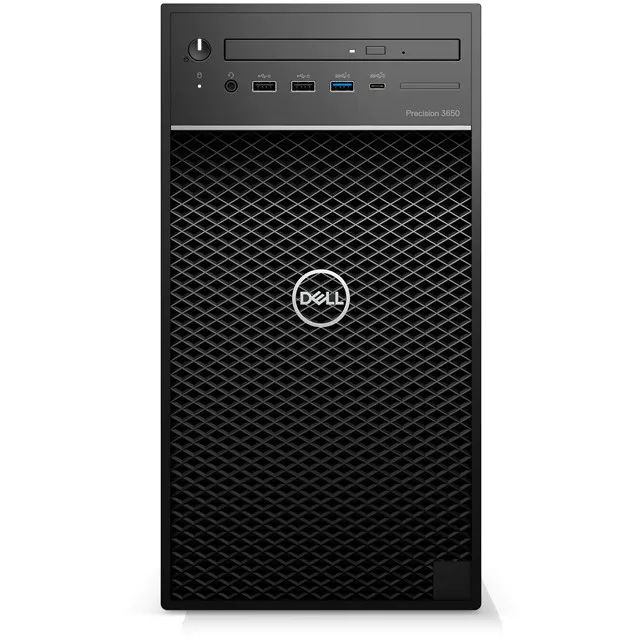 Dellprecision 3650 интернет-магазины настольная рабочая станция ПК башня I5-11400 16G жесткий диск на 1 ТБ DVDRW 460 Вт Мощность