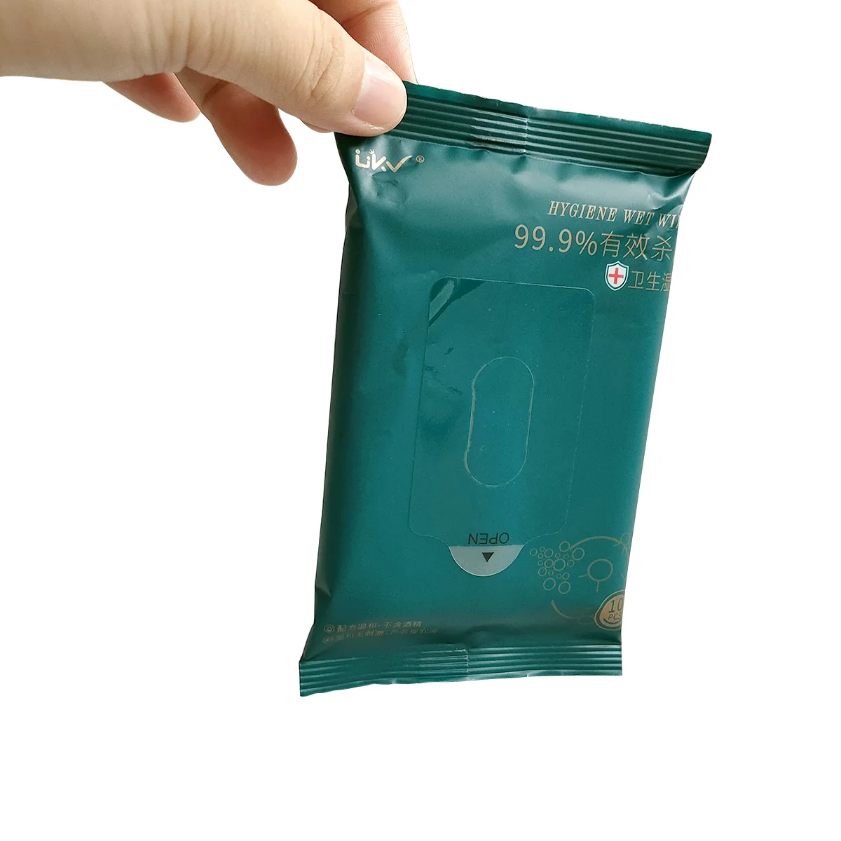Пользовательские дезинфицирующие влажные салфетки портативная мини-упаковка