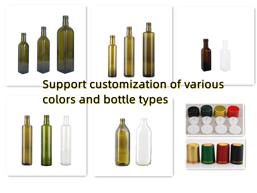 empty 100 ml marasca bulk brown olive oil glass bottles for olive oil Favored by customers