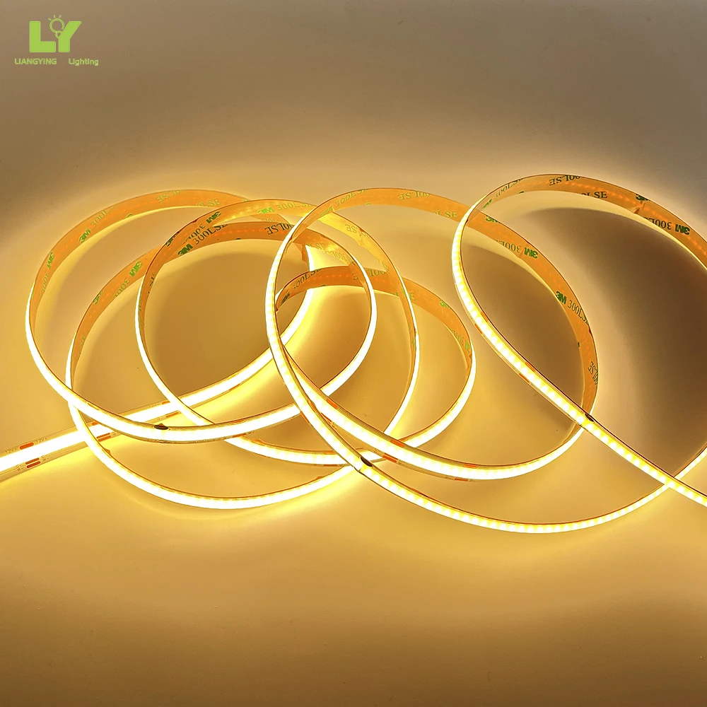 Commercial Dream Full Color RGBIC 24V Double Color No Light Point Soft 720/m Sensor Touch Remote Addressable COB LED Strip Light