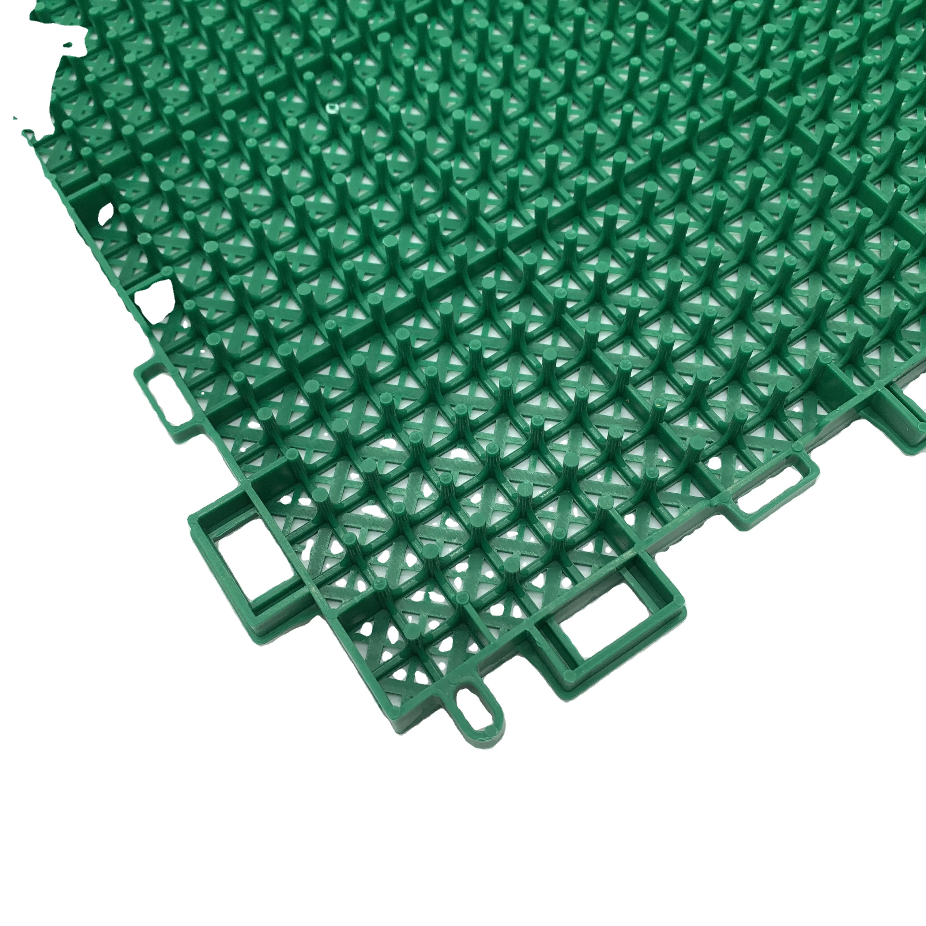 Outdoor water-proof pavement PP Plastic Interlocking Tiles for garage parking lot temporary basketball sport court PP flooring