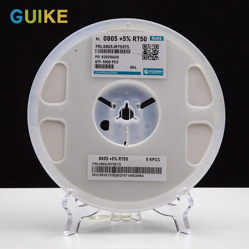 0805 +-5% R750 FOSAN/FOJAN/FOLLON/GUIKE ceramic heating element ceramic plates resistors 0805 Wholesale Variable Chip Resistor