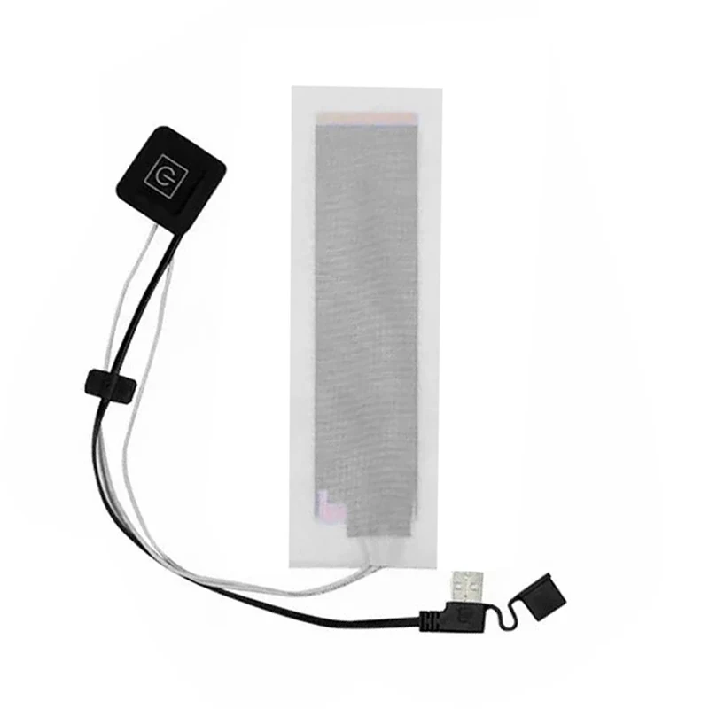 Custom USB Battery Heating Film Three Temperature Control for Clothes Electric Heating Plates for Car Outdoor Household Use